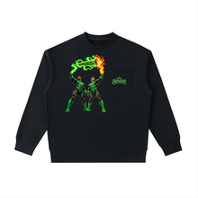 Load image into Gallery viewer, Heavyweight Patch Pocket Crewneck Sweatshirt