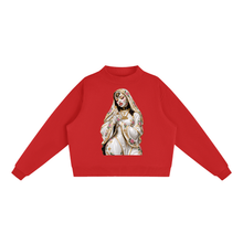 Load image into Gallery viewer, Essential Fleece Mock-Neck Crew Sweatshirt