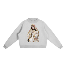 Load image into Gallery viewer, Essential Fleece Mock-Neck Crew Sweatshirt