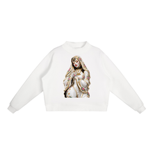 Load image into Gallery viewer, Essential Fleece Mock-Neck Crew Sweatshirt