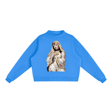 Load image into Gallery viewer, Essential Fleece Mock-Neck Crew Sweatshirt