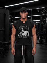 Load image into Gallery viewer, Men’s Boxy Raw Hem Tank Top