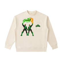 Load image into Gallery viewer, Heavyweight Patch Pocket Crewneck Sweatshirt
