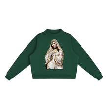 Load image into Gallery viewer, Essential Fleece Mock-Neck Crew Sweatshirt
