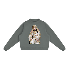 Load image into Gallery viewer, Essential Fleece Mock-Neck Crew Sweatshirt
