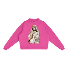 Load image into Gallery viewer, Essential Fleece Mock-Neck Crew Sweatshirt
