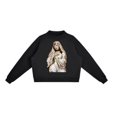 Load image into Gallery viewer, Essential Fleece Mock-Neck Crew Sweatshirt
