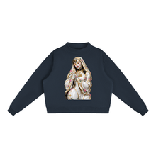 Load image into Gallery viewer, Essential Fleece Mock-Neck Crew Sweatshirt
