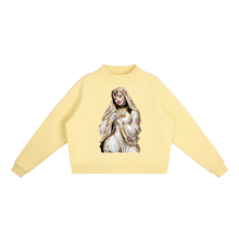 Load image into Gallery viewer, Essential Fleece Mock-Neck Crew Sweatshirt
