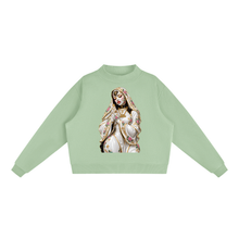 Load image into Gallery viewer, Essential Fleece Mock-Neck Crew Sweatshirt
