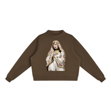 Load image into Gallery viewer, Essential Fleece Mock-Neck Crew Sweatshirt

